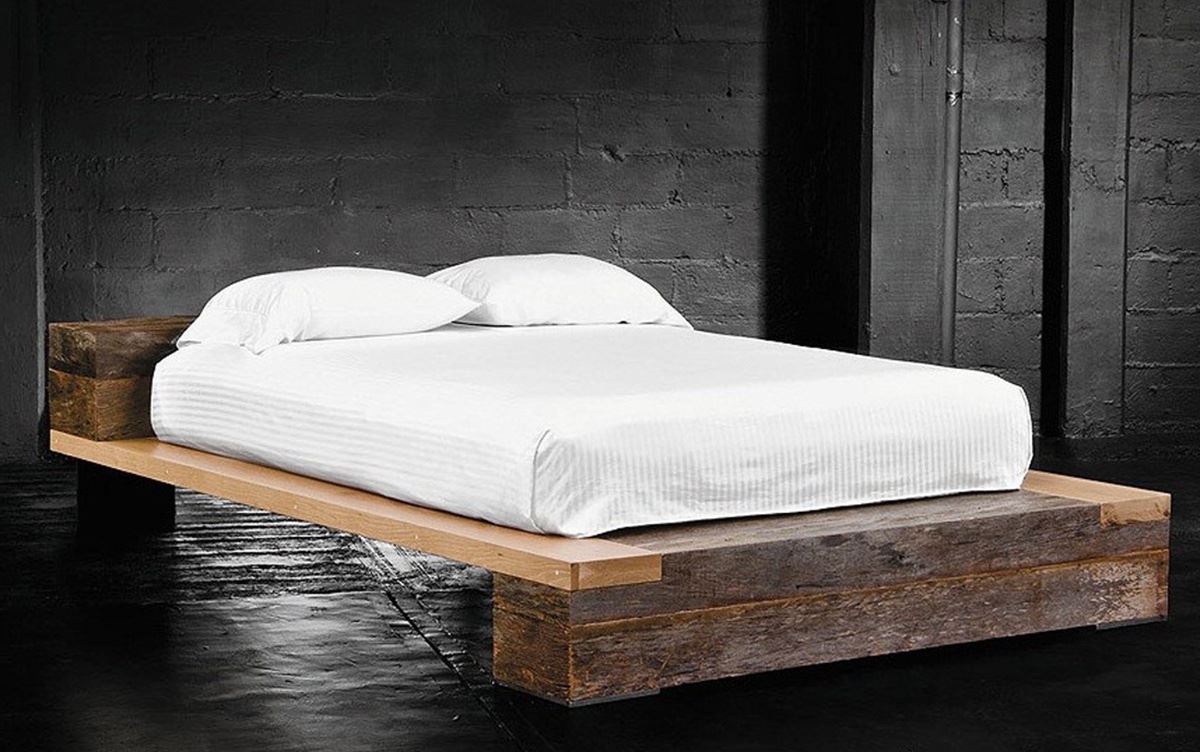 Кровать ikea деревянная подиум